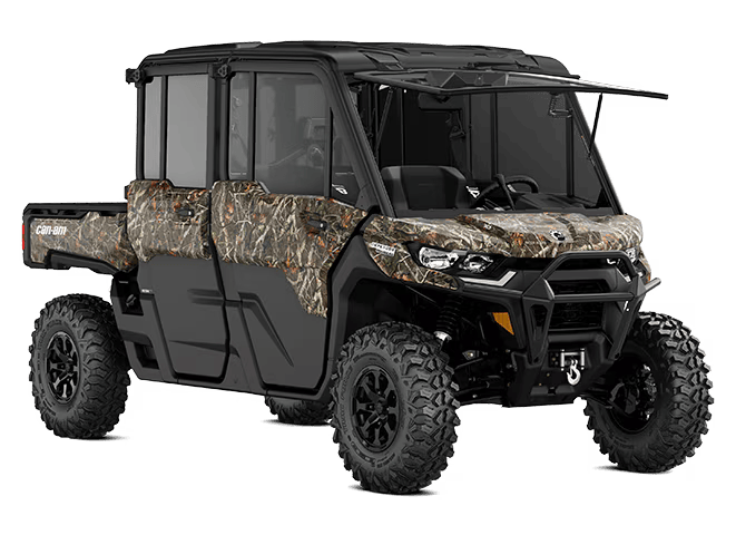 ORV-SSV-MY25-Defender-MAX-Limited-HD10-Wildland-Camo-0006MSF00-Studio-34FR-NA